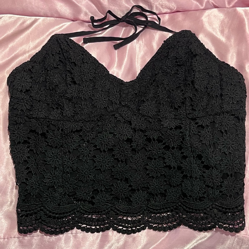 HOLLISTER LACE HALTER